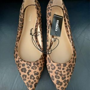 Express flats - Leopard print size 9
